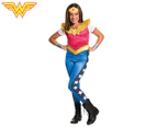 DC Comics Girls' Size 9-12 Years Wonder Woman Jumpsuit Costume - Multi