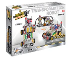 215pc Construct IT Transformation Robot Mark 2 Toy w/ Tools Build Kit Kids 8y+