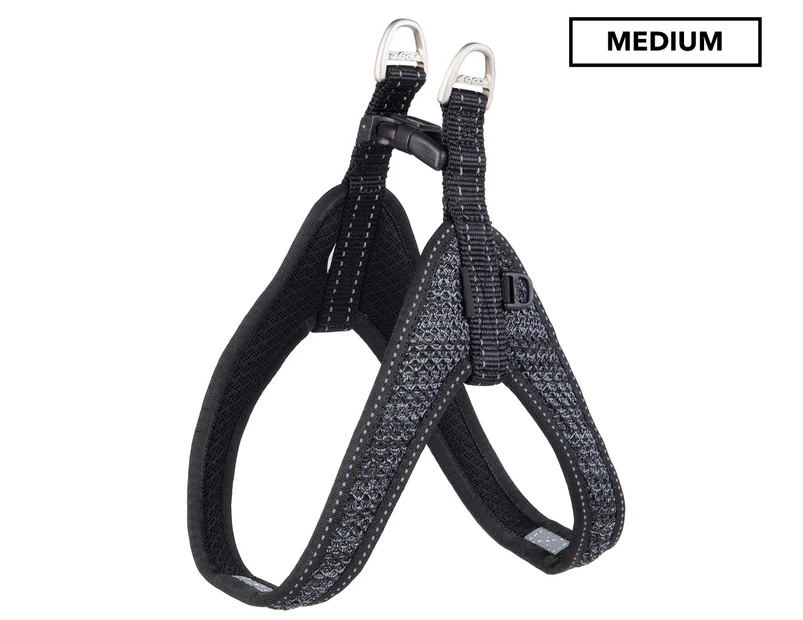 Rogz Specialty Medium Fast Fit Dog Harness - Black