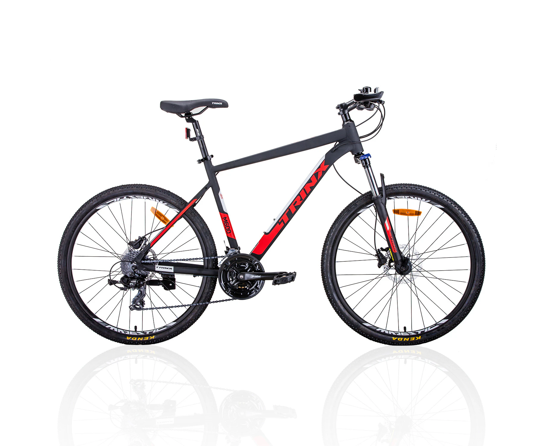 Trinx M600 Mountain Bike 24 Speed MTB Bicycle 21 Inches Frame Red