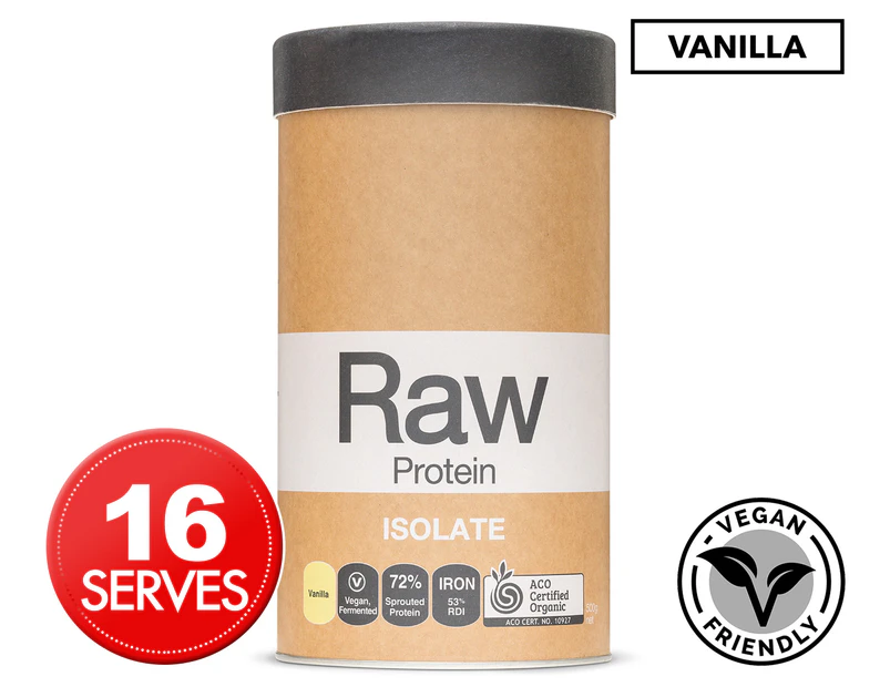 Amazonia Raw Protein Isolate Vanilla 500g