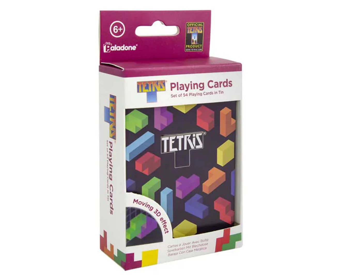 Tetris Lenticular Playing Cards