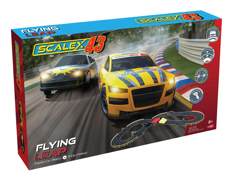 Scalextric Scalex 43 Flying Leap Race Car Set