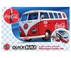 Airfix 52-Piece Quickbuild Coca-Cola VW Camper Van Model Kit