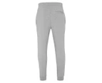 Lost Society Men's Destined Trackpants / Tracksuit Pants - Grey/Black