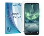 [3 Pack] MEZON Nokia 7.2 Ultra Clear Screen Protector Film – Case Friendly, Shock Absorption (Nokia 7.2, Clear)