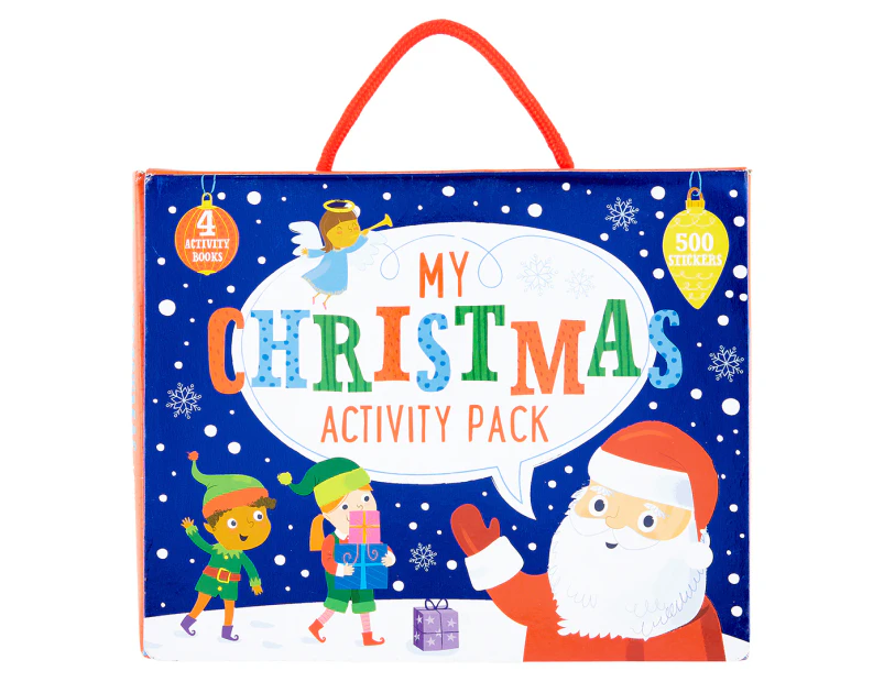 My Christmas Carry Case Activity Book & Sticker Pack