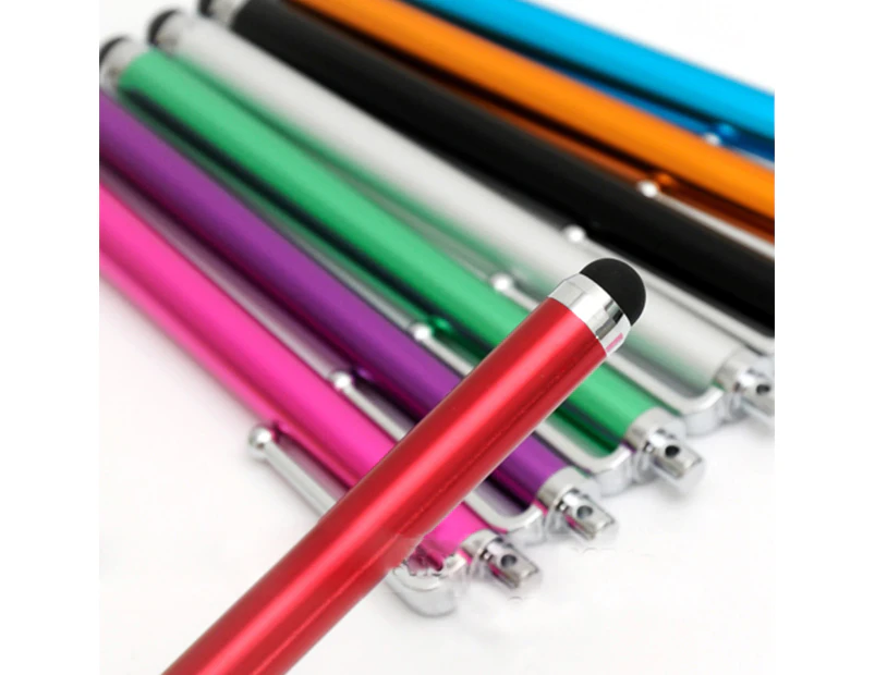 [10 Pack] MEZON Premium Universal Capacitive Touch Screen Stylus Pens – Vibrant Colours, Size 10cm – Compatible with All Devices