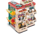 48 Pieces Preschool Kids Pretend Play Shop Grocery Supermarket with Trolley