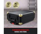 960 Piece Tool Kit Trolley Case 4 Tier Organiser Home Repair Storage Toolbox Set Black