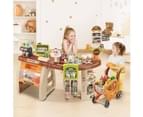 65 Accessories Kids Pretend Role Play Shop Grocery Supermarket Toy Set with Trolley 9