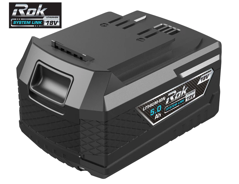 ROK System Link 18V 5.0Ah Li-ion Battery - Black