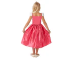 Disney Girls' Size M (6-8 Years) Sleeping Beauty Fairytale Costume - Pink Multi