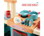 60 Accessories Kid Toy Kitchen Set Children Toddler Pretend Play