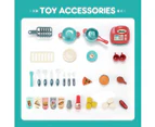 60 Accessories Kid Toy Kitchen Set Children Toddler Pretend Play