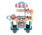 60 Accessories Kid Toy Kitchen Set Children Toddler Pretend Play 9