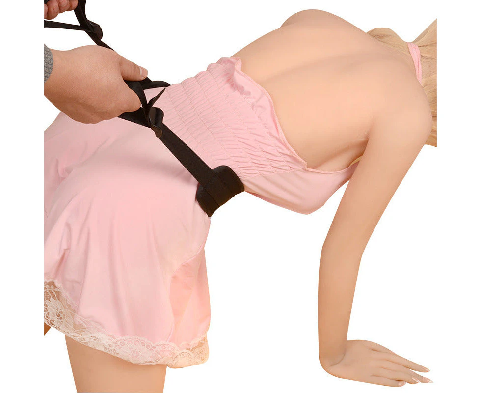 Doggie Stlye Sex Positioning Waist Straps Bed Restraint Belt