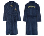 AFL Adult West Coast Eagles Long Sleeve Bathrobe - Navy