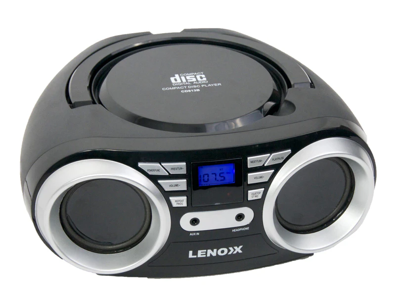 LENOXX Portable CD Player w/ FM Radio
