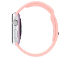 Strapify Sport Band Watch Band Soft Silicone Sport Strap For iWatch Series SE/6/5/4/3/2/1 For Women Men-Light Pink