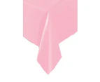 Candy Pink Plastic Tablecover Rectangle