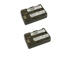 Wasabi Power Battery (2-Pack) for Canon BP-511, BP-511A, BP-512, BP-514