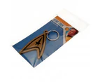 Star Trek Insignia PVC Keyring (Black/Biscuit Beige) - TA6008