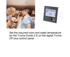 Truma Caravan Gas Heater & 240V Electric Hot Water Heater Combi 2E Cream Cowl