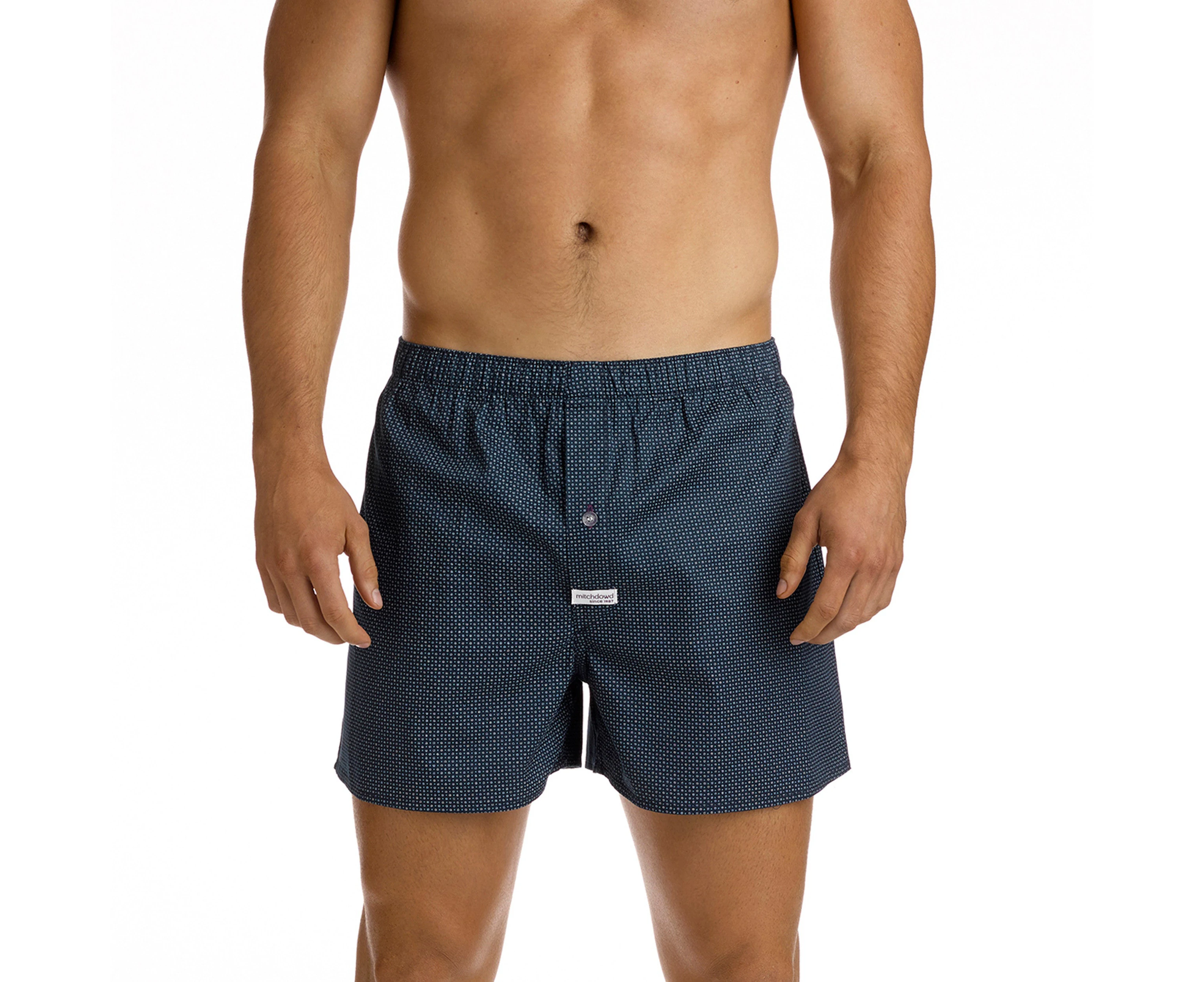 Mitch Dowd - Men's Coby Printed Boxer Shorts