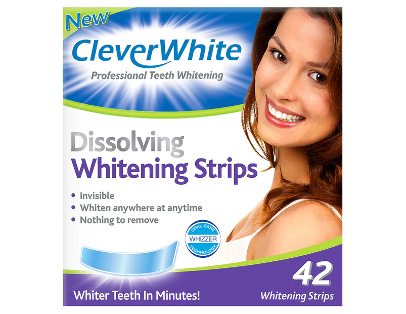 CleverWhite Dissolving Whitening Strips 42pk