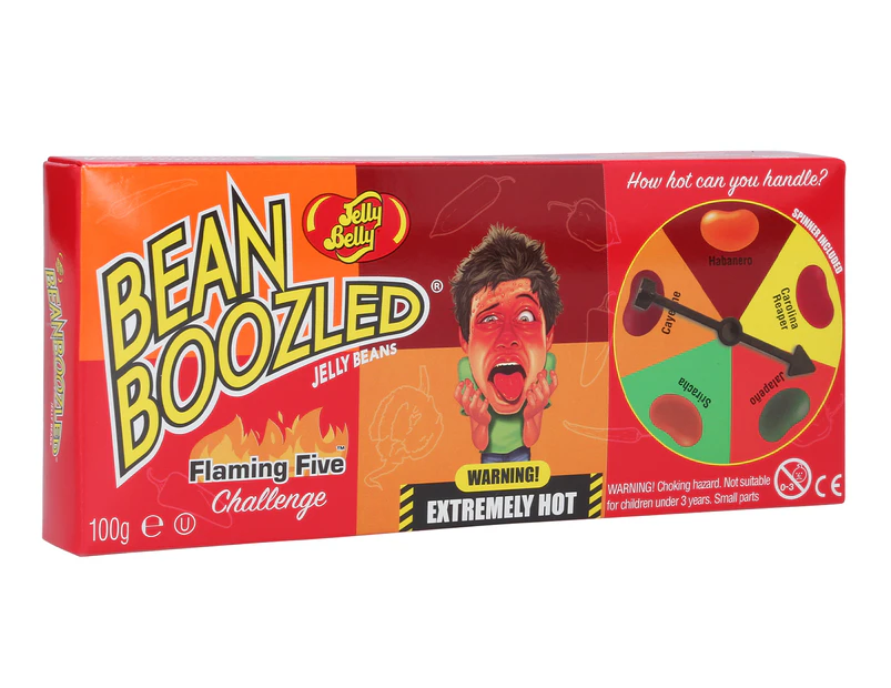 Jelly Belly Bean Boozled Flaming Five Challenge 100g