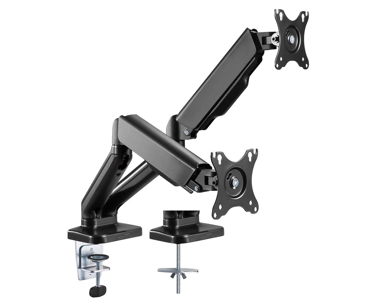 Activiva 17" to 32" Dual Monitor Screen Bracket Tilt/Rotate Arm for Desk Mount