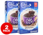 2 x White Wings Triple Choc Brownie Cake In A Cup 220g