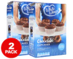 2 x White Wings Chocolate Cupcakes Baking Mix 410g