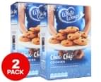 2 x White Wings Choc Chip Cookies Baking Mix 485g 1
