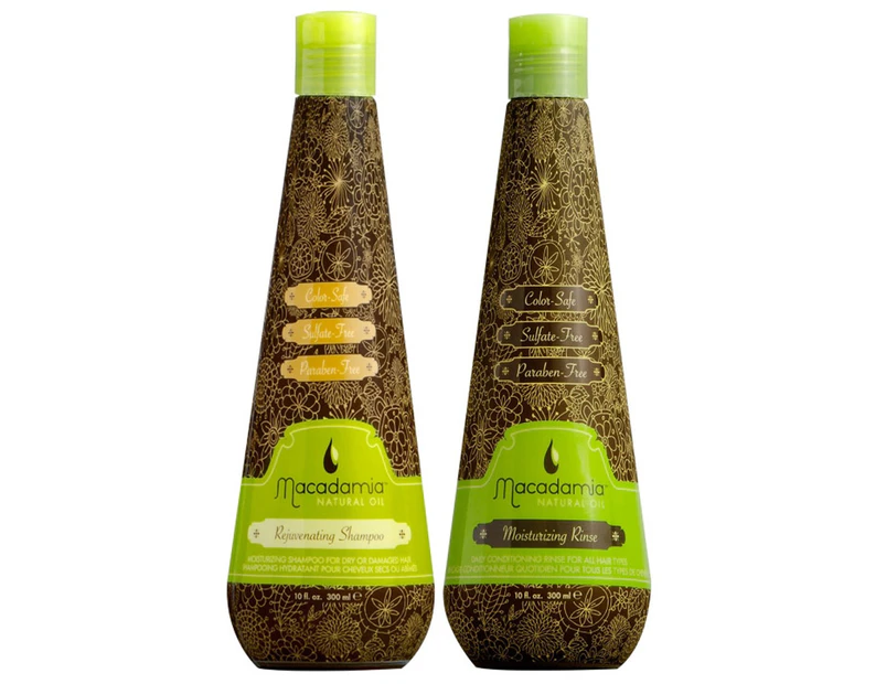 Macadamia Natural Oil Rejuvenating Shampoo & Moisturising Rinse Pack