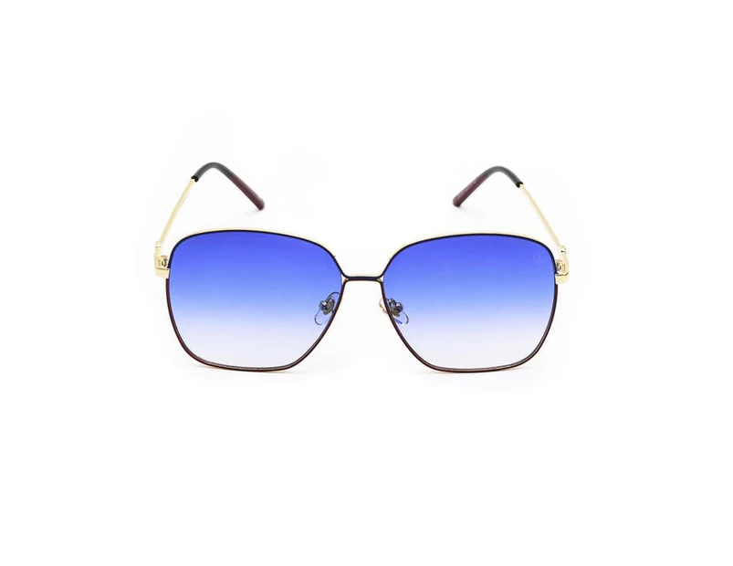 Lorenzo Leone Women's Iris Light Blue Sunglasses
