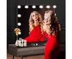 Maxkon 14 LED Lights Hollywood Style Makeup Mirror Touch Control Vanity Mirror Black 4