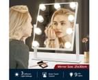 Maxkon Hollywood Style Makeup Mirror Lighted Vanity Mirror with 9 LED Lights 2