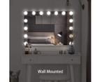Maxkon 15 LED aluminium Hollywood Style Makeup Mirror Lighted Vanity Mirror 4
