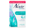 40pk Nair Easiwax Large Wax Strips For Legs & Body