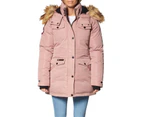 Canada Weather Gear Women's Coats & Jackets Parka Coat - Color: Dusty Rose
