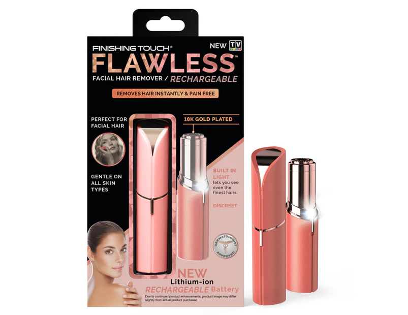 Finishing Touch Flawless Facial Hair Remover, Blush, Hair Remover, 1ea 