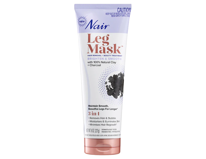 Nair Leg Mask Hair Removal + Beauty Treatment Brighten and Smooth 227g