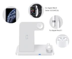 4 in 1 Wireless 10W Charging Station for Apple devices - White (AU Stock)