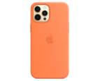 Apple iPhone 12 Pro Max Silicone Case with MagSafe - Kumquat
