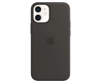 Apple iPhone 12 mini Silicone Case with MagSafe - Black