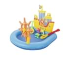 Bestway Kids 140cm Tug Boat Inflatable Play Pool Outdoor Water Toys Children 2y+ 1
