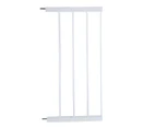 Levede Baby Safety Gate Adjustable Pet Stair Barrier 30cm Door Extension White