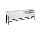 MOGEN Sideboard  Buffet 185cm - White & Black